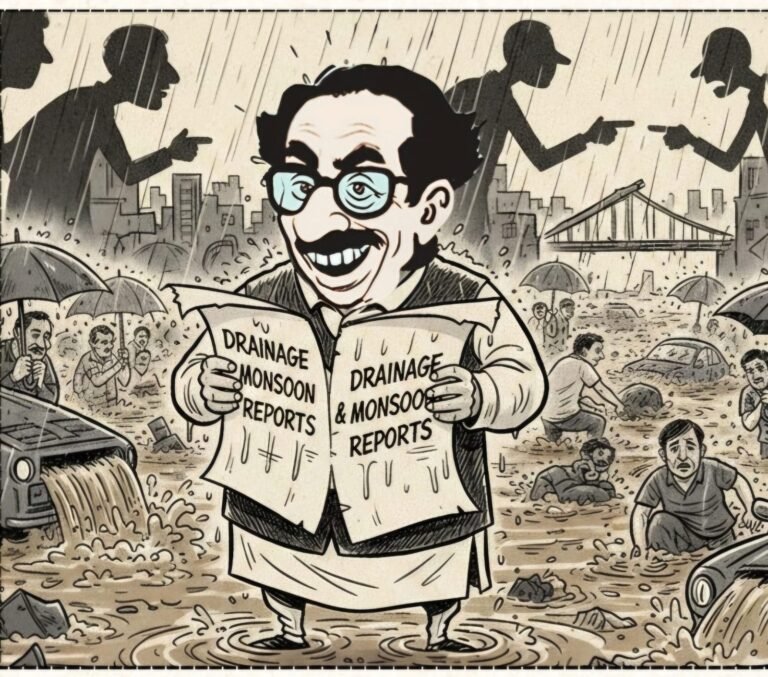 नालेसफाईचे गौडबंगाल आणि मिठीची मगरमिठी