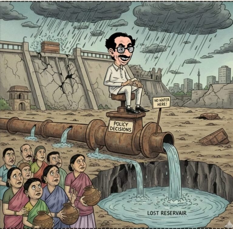 धरणलकवा आणि गहाळ झालेला तलाव